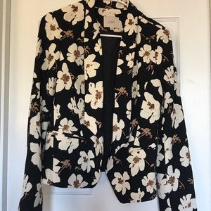Ann Taylor LOFT Floral Blazer